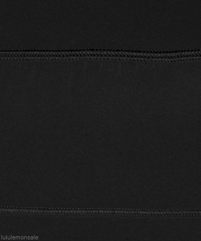 Lululemon Damen DELULU395 | Schwarz Pace Rival Mittelhoher Rock Lang
